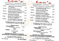 Zwölf menu