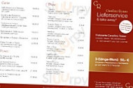 Cavallino Rosso menu