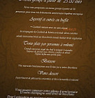 Le Comptoir Marrakech menu