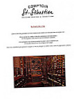 Comptoir Saint Sebastien menu