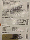 Uyen Vietnamese Restaurant menu