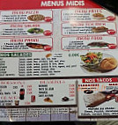 Casa Pizza menu