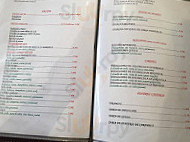 La Traviata menu