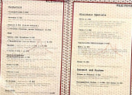 Pizzeria Und Cafe Kleinhaus menu