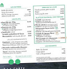 Campanile menu