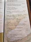 Bistro Lene menu