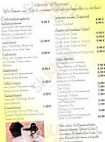 Kaffeehaus Fröhlich menu