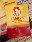 Tamers Bistro menu