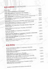Tintoretto Osteria menu