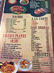 El Agave menu