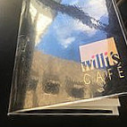 Willi's Café menu