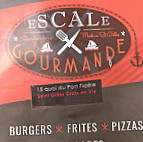 Escale Gourmande menu