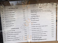 Restaurant Vogtskeller menu