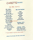 Carette menu