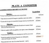 Les Copains menu