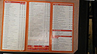 Pizza Service menu