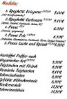 Stadtcafe Gräfenberg Pizza & Pasta menu