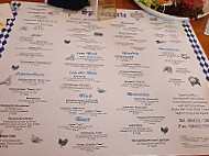Restaurant Central menu