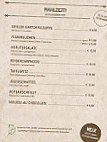 Landküche menu