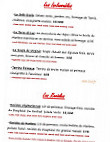 L'avalanche menu