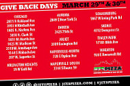 Jet's Pizza menu