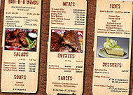 Theodore's Blues, Booze, And Bbq menu