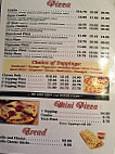 Welsh's Pizza menu