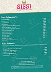 SISSI Zuckerbäckerei & Café menu