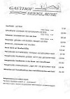 Gasthof Seeklause menu