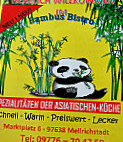 Bambus Bistro menu