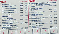 City- Pizza Blaues Haus Inh. Marcel Burrasch menu