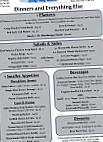 Loup City Diner menu