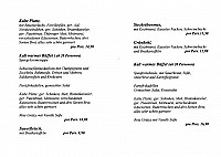 Partyservice Klauser Partyservice menu