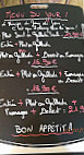 Le Clos Lenoir 1623 menu
