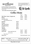 The Crampton Social Cafe menu