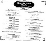 A to Z Hitchin Post  menu