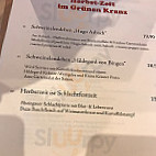 Zum Grunen Kranz menu