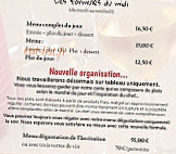 L'invitation menu
