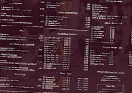 Cafe Bar modern italy menu