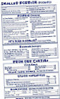 Christina's Cocina Cafe menu
