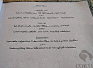 Cortina menu