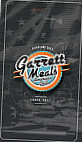 Garrett Meals menu