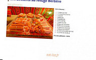 La Maison du Bonheur menu