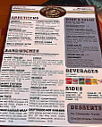 Driftwood Restaurant Sportsbar menu