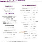 Domaine Moulin Lachaud menu