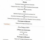 Du Parc menu