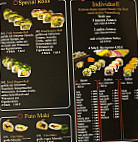 Sushi Palace menu