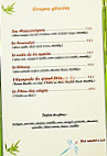 restaurant la FOURNAISE menu