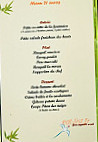 restaurant la FOURNAISE menu