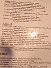 Pizzeria De Ferrières menu